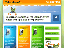 Tablet Screenshot of it-helpdesk.co